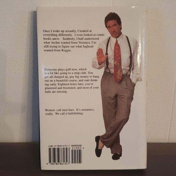 Vintage Book "Don't Stand Too Close to a Naked Man" Tim Allen 1st Edition (1994) - Picture 2 of 7